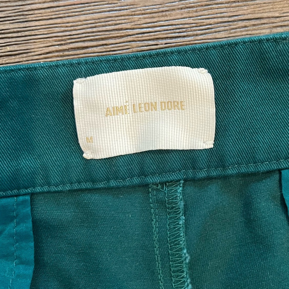 Aime Leon Dore emerald green slim fit chino pants - Picture 3 of 4